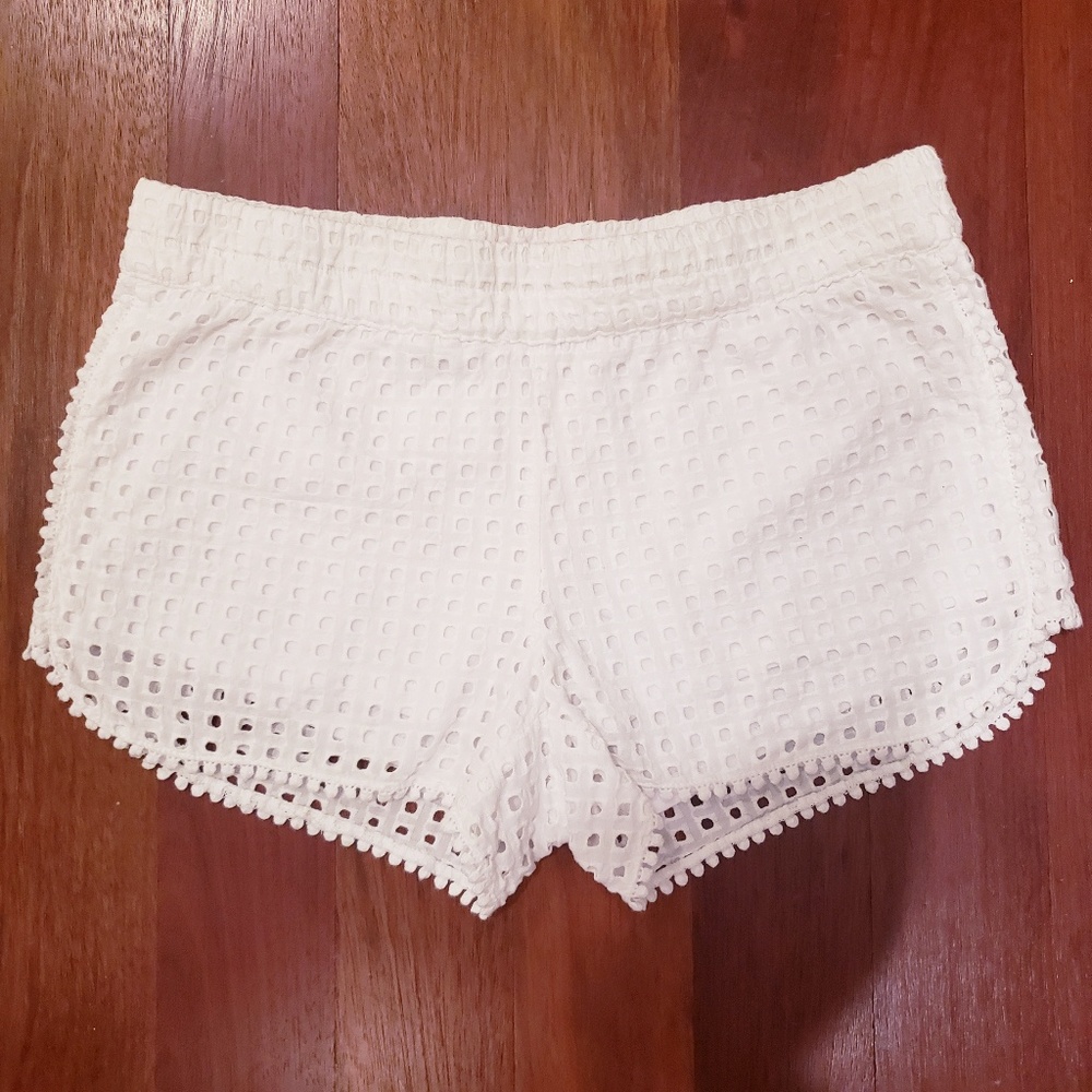 Lily Pulitzer eyelet shorts